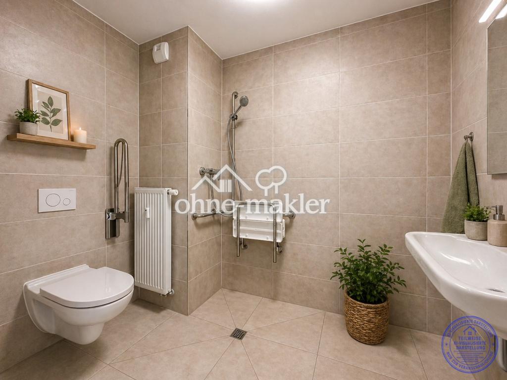 36 m² Komfort - Barrierearmes Apartment mit separatem Schlafzimmer & Aufzug - Foto 3