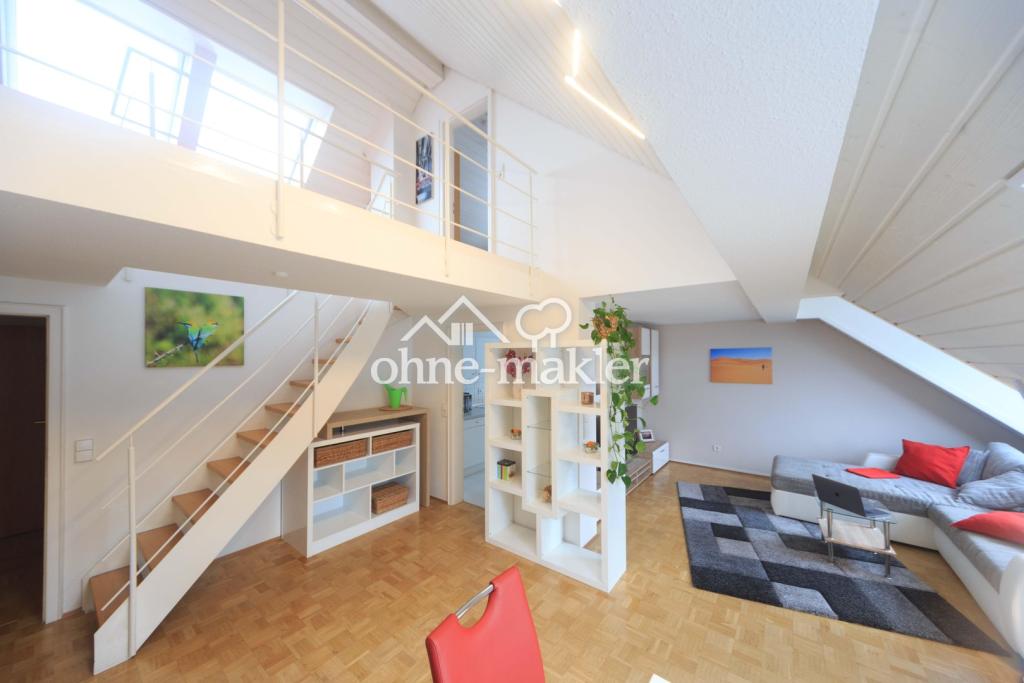Schicke Maisonette-Wohnung mit Galerie und Loftcharakter | 2 Bäder - Foto 2