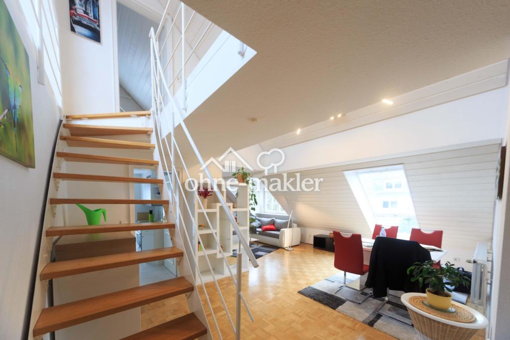 Schicke Maisonette-Wohnung mit Galerie und Loftcharakter | 2 Bäder - Foto 3