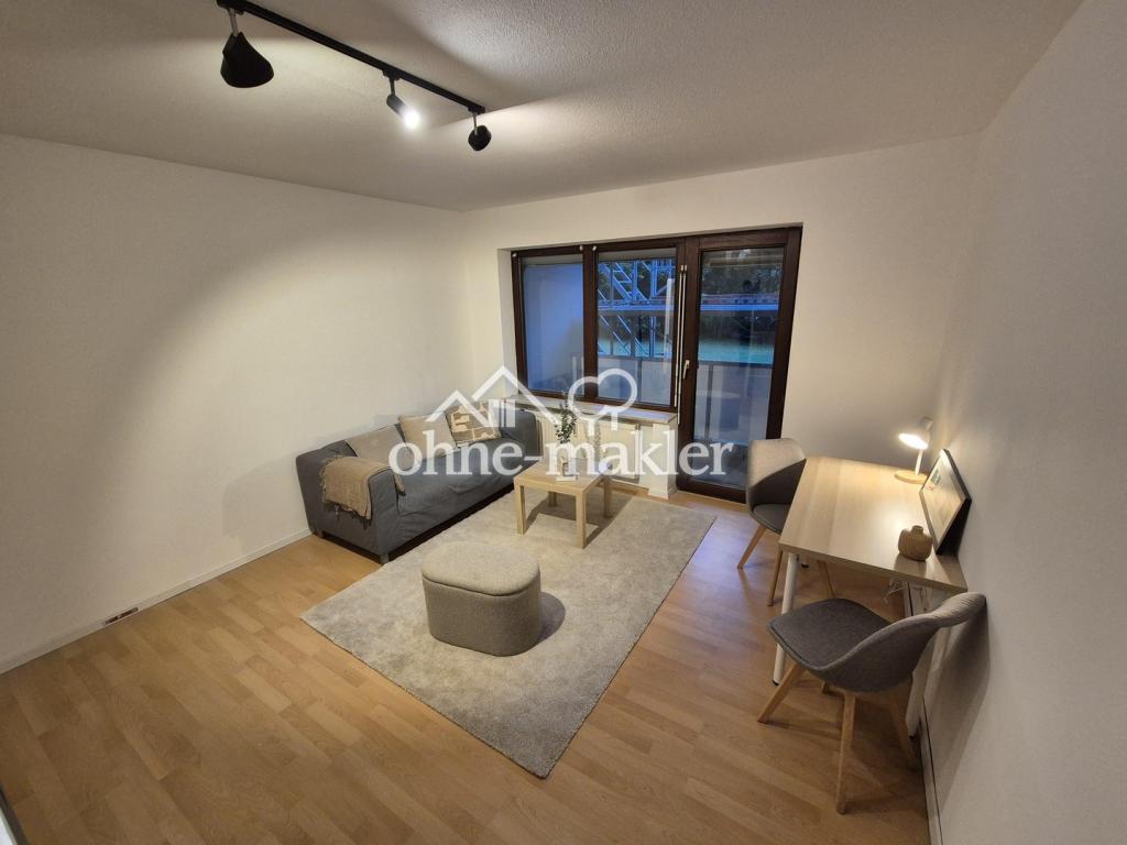 Ruhige, möblierte 1,5-Zimmer-Wohnung mit Südbalkon und TG-Stellplatz in Nürnberg-Wetzendorf - Photo 1