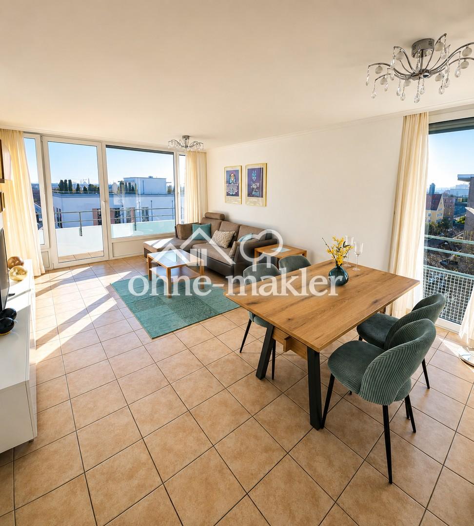 Helle 2-Zi-Wohnung über den Dächern von München - Photo 1