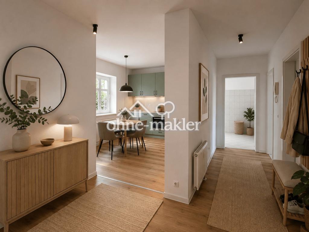 ***Helle 3-Raum-Dachgeschosswohnung mit offener Küche in Hohenstein-Ernstthal*** - Foto 5