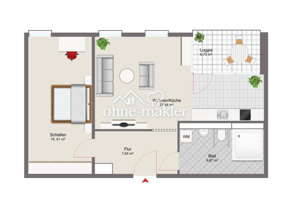 Care Living Gehrden, 3.Stock, rollstuhlgerecht - Foto 5