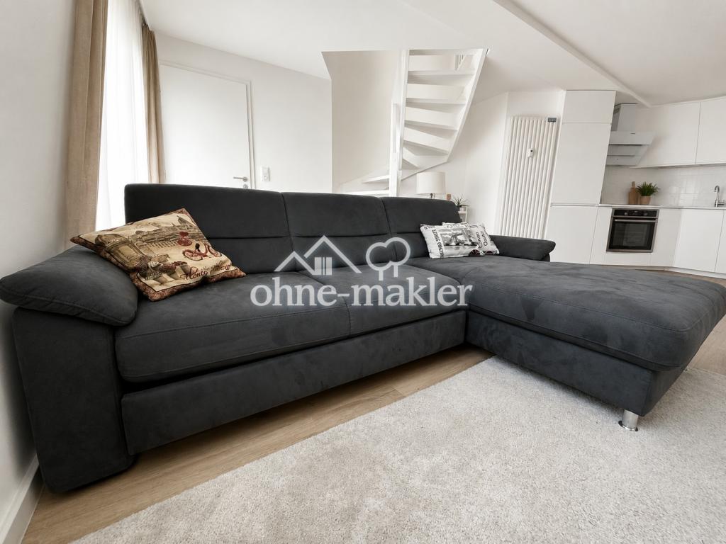 Vollmöblierte 2,5-Zimmer-Maisonette mit Tageslichtbad & Kellerraum - Neubau 2024 in Köln Mülheim! - Foto 2