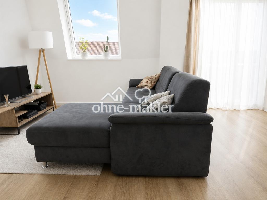 Vollmöblierte 2,5-Zimmer-Maisonette mit Tageslichtbad & Kellerraum - Neubau 2024 in Köln Mülheim! - Photo 2