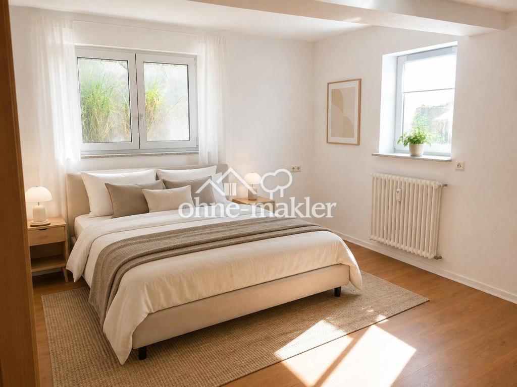 Renovierte 3,5-Zimmer Maisonette-Wohnung mit eigenem Garten! - Foto 2