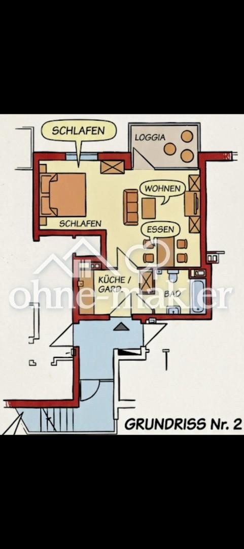 ​Helle 1-Zimmer-Wohnung mit Balkon nahe Altstadt Buxtehude - Photo 4
