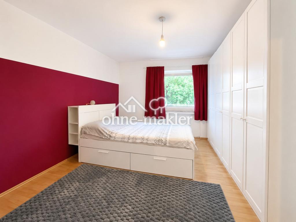 Helle, VOLLMÖBLIERTE 2,5-Zimmer-Wohnung mit KÜCHE und Balkon - Photo 3