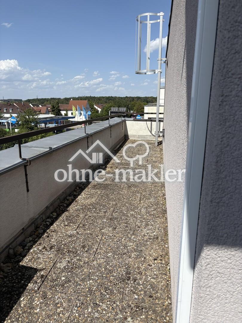 Schöne 2-Zimmer Penthousewohnung (nach Sanierung) in Neckarsulm-Neuberg - Photo 4
