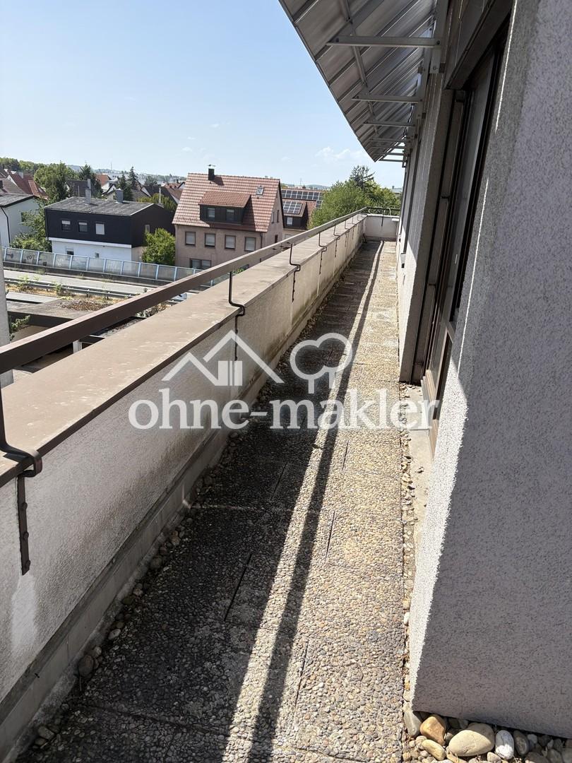 Schöne 2-Zimmer Penthousewohnung (nach Sanierung) in Neckarsulm-Neuberg - Photo 3