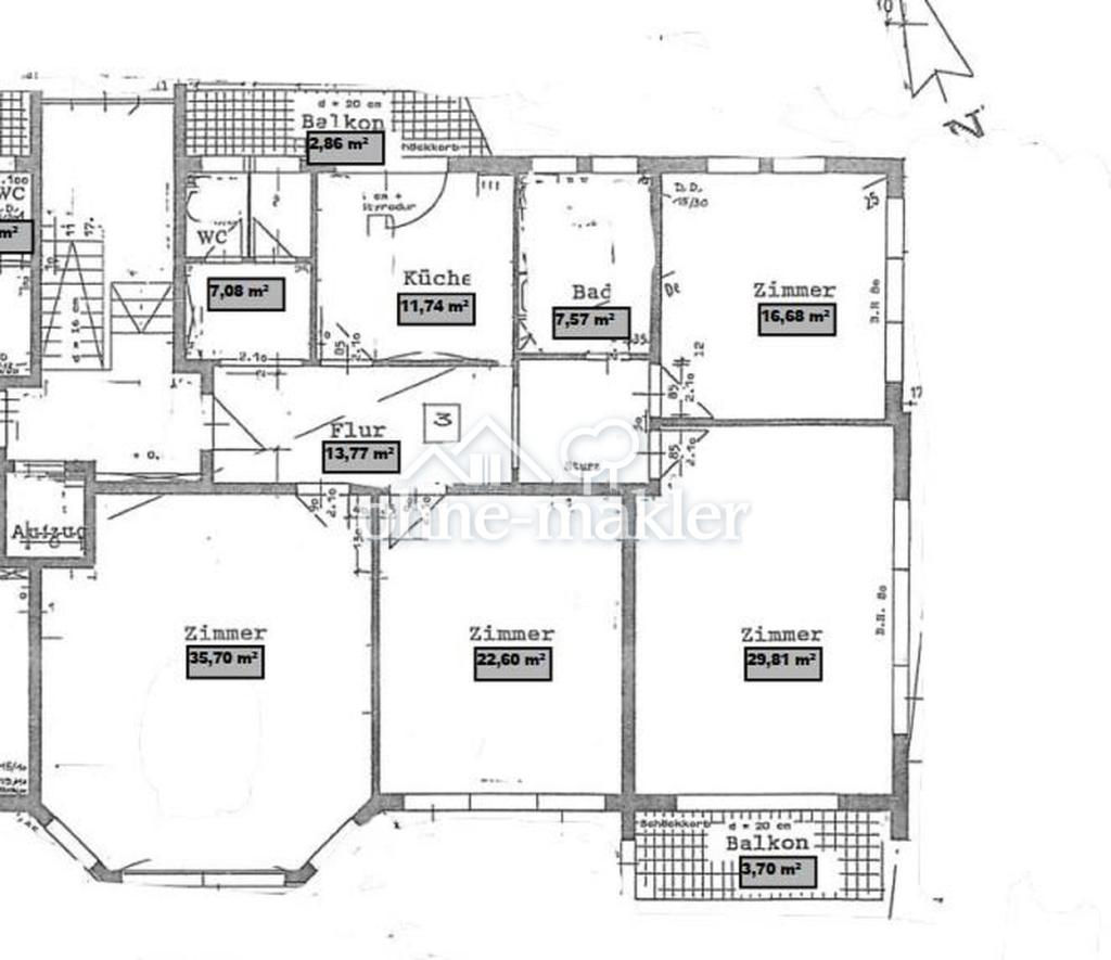 4-Zimmerwohnung in Freiburg Ost (Waldsee) - Photo 1