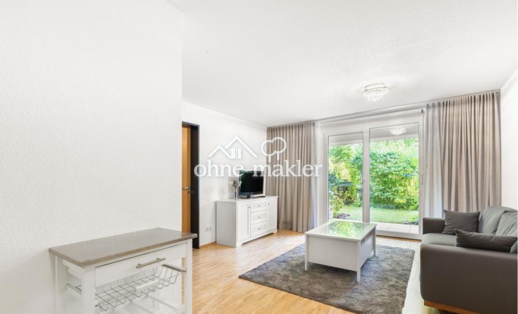 Ruhige möblierte 2-Zimmer-Gartenwohnung mit Terrasse in Frankfurt Nordend-West - Photo 1