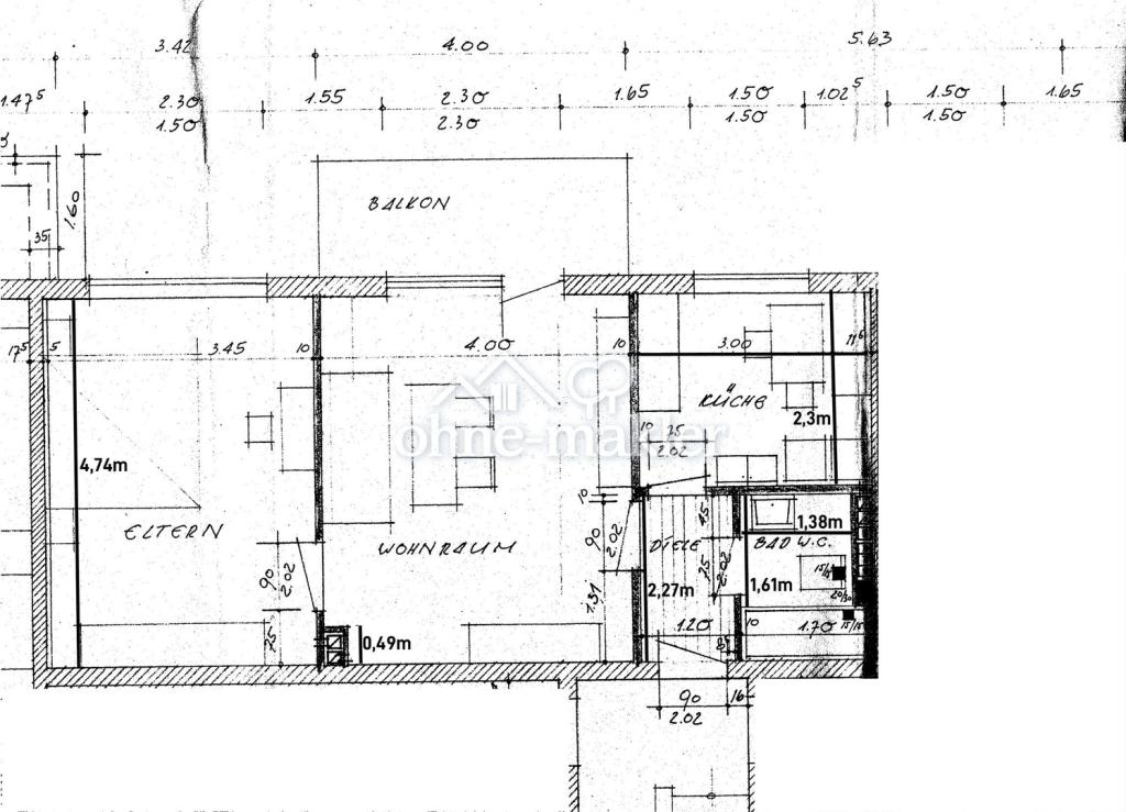 Erstbezug nach Sanierung - hochwertige 2-Raum Wohnung mit Süd-Balkon - Foto 3
