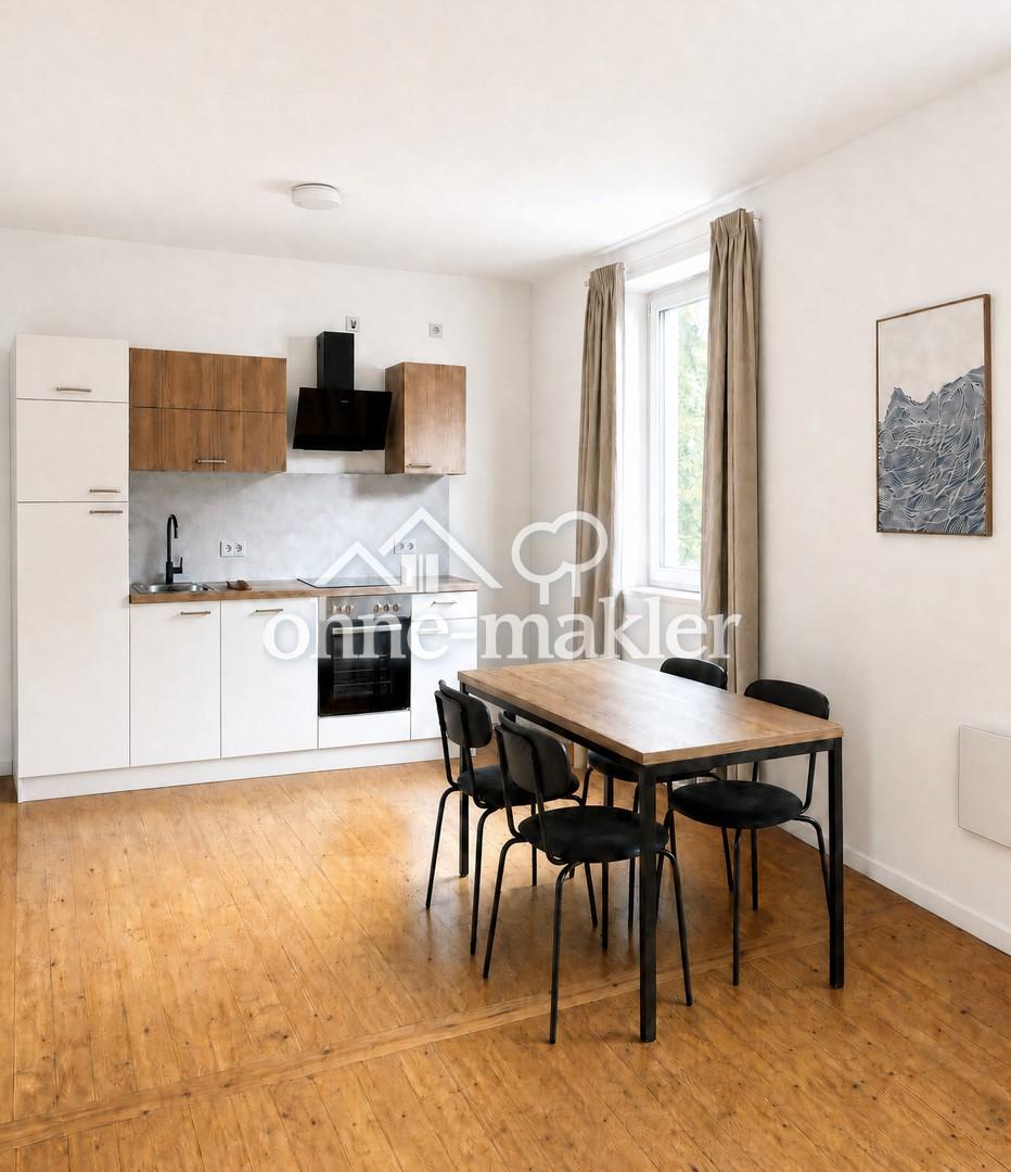 Stilvoll möblierte 2-Zimmer-Wohnung in Nürnberg – frisch saniert, sofort verfügbar - Photo 3
