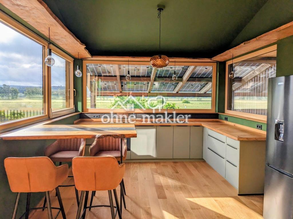 Traumhaftes Loftstudio mit grandiosem Blick in die Horlofftal-Auen. Neubau Erstbezug. Möbliert. - Photo 3