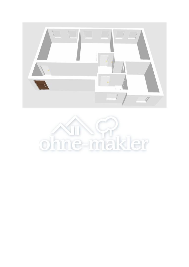Gut geschnittene 3-Raum-Wohnung mit Einbauküche in Halle-Südstadt - Photo 5