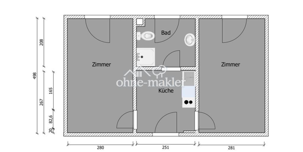 2-Raum-Wohnung nähe Hauptbahnhof - Foto 5