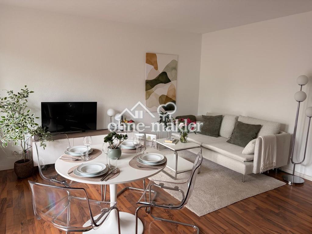 All Inclusive: voll möblierte 2-Zimmer Wohnung mit Balkon in der Innenstadt - Photo 1