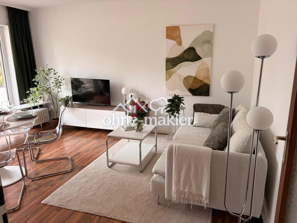 All Inclusive: voll möblierte 2-Zimmer Wohnung mit Balkon in der Innenstadt - Photo 3