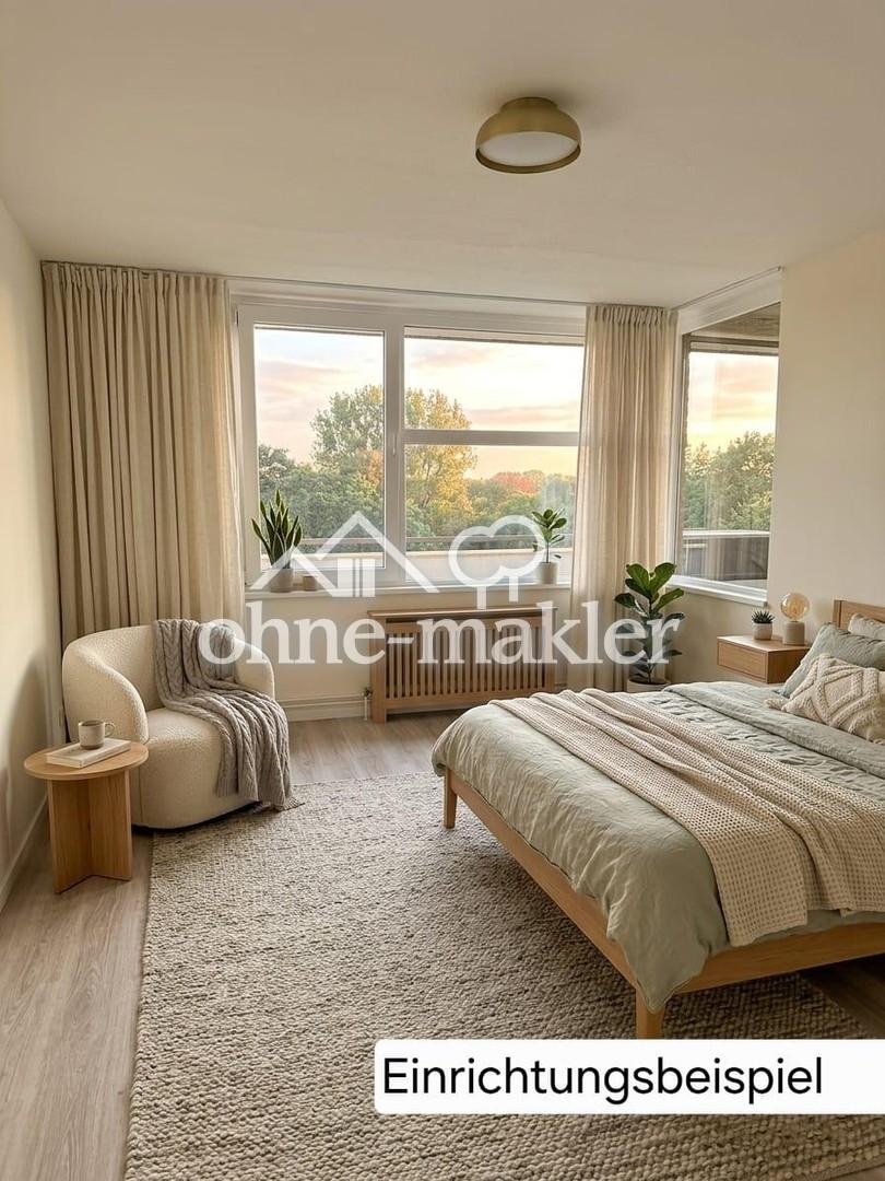 Helle 2‑Zimmer‑Wohnung mit großem Balkon – zentral in Hämelerwald - Photo 3