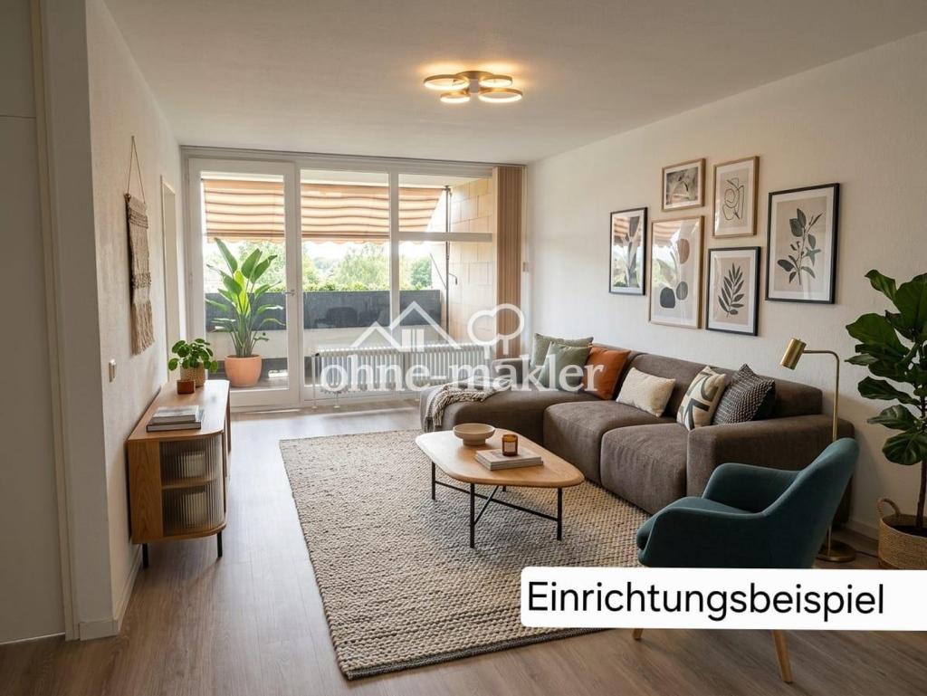 Helle 2‑Zimmer‑Wohnung mit großem Balkon – zentral in Hämelerwald - Photo 2