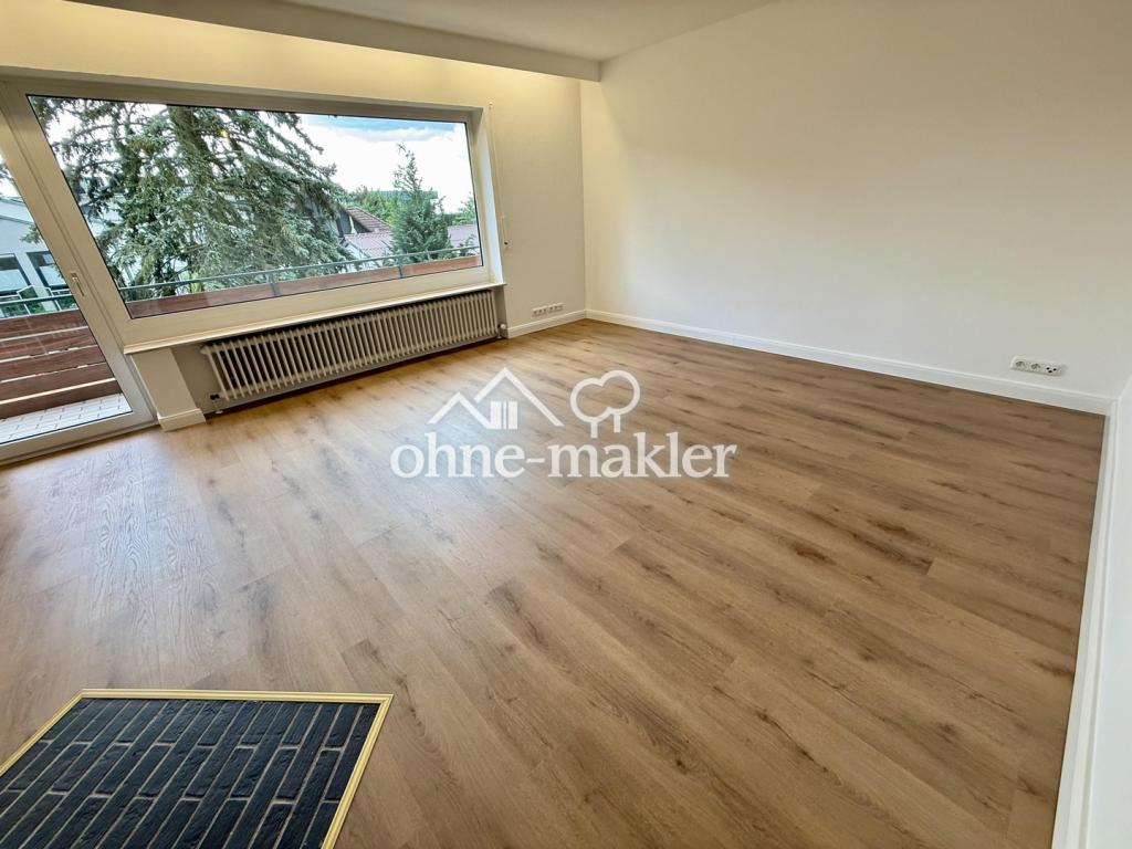 Helle, frisch sanierte 3-Zimmerwohnung mit großem Balkon und Blick ins Grüne - Photo 2