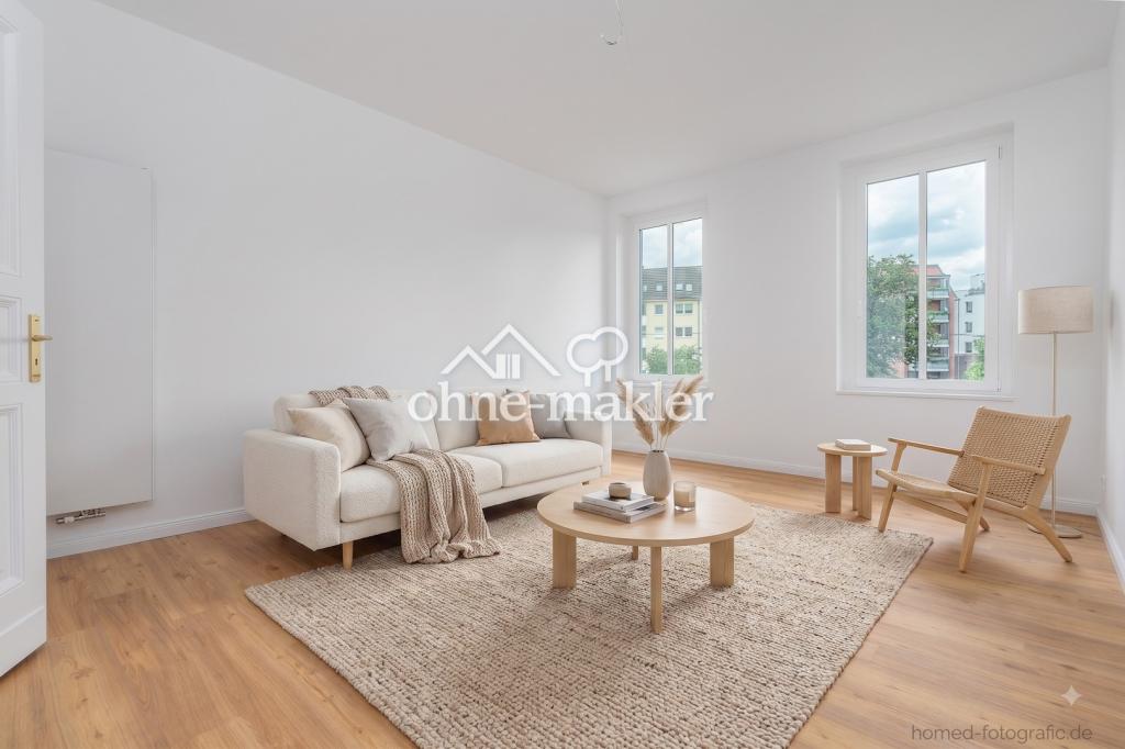 Kernsanierter 3-Zimmer-Altbau in Berlin-Köpenick: Erstbezug mit Wohnküche, Tageslichtbad und Balkon - Photo 2