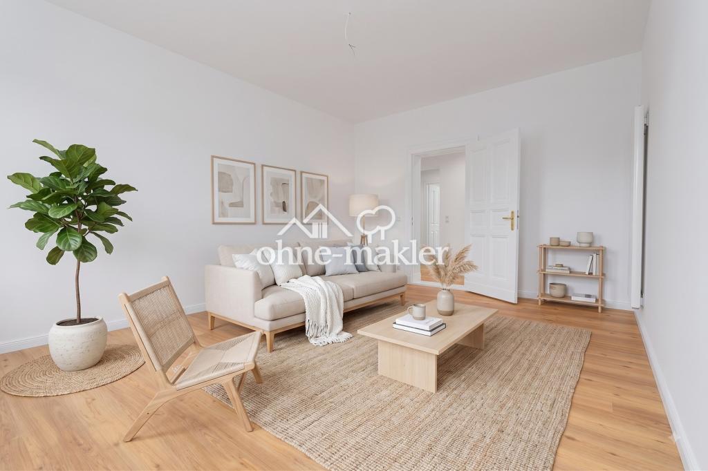 Kernsanierter 3-Zimmer-Altbau in Berlin-Köpenick: Erstbezug mit Wohnküche, Tageslichtbad und Balkon - Photo 3