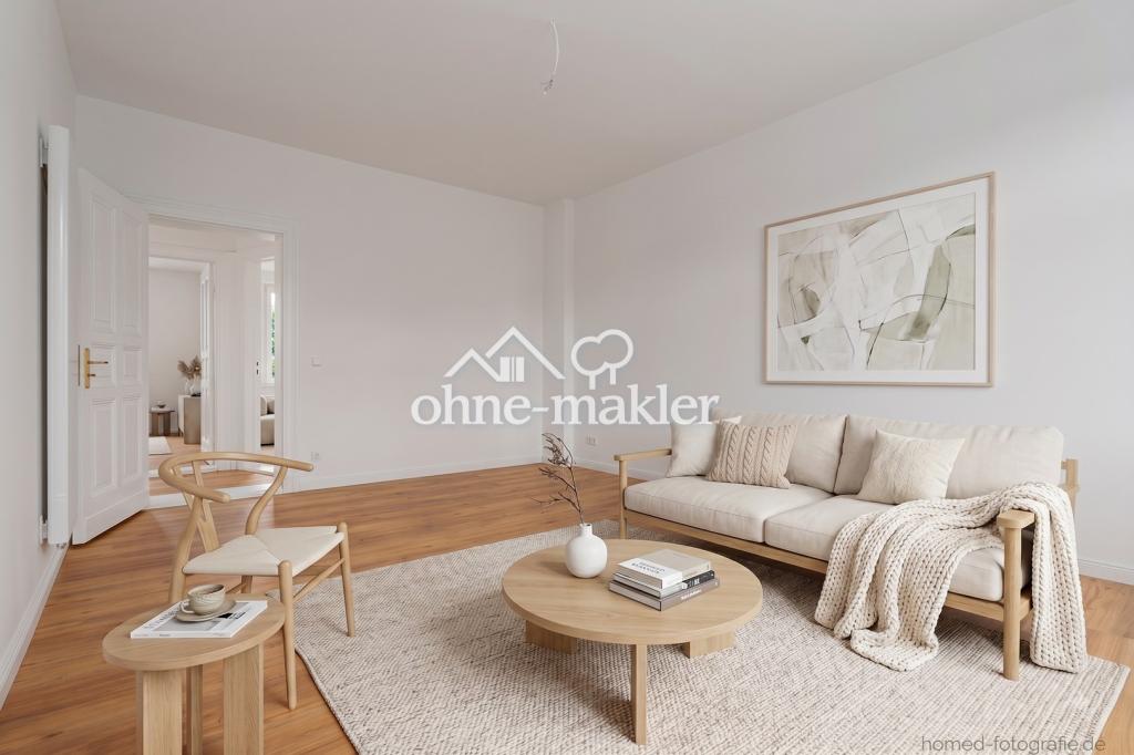 Kernsanierter 3-Zimmer-Altbau in Berlin-Köpenick: Erstbezug mit Wohnküche, Tageslichtbad und Balkon - Photo 1