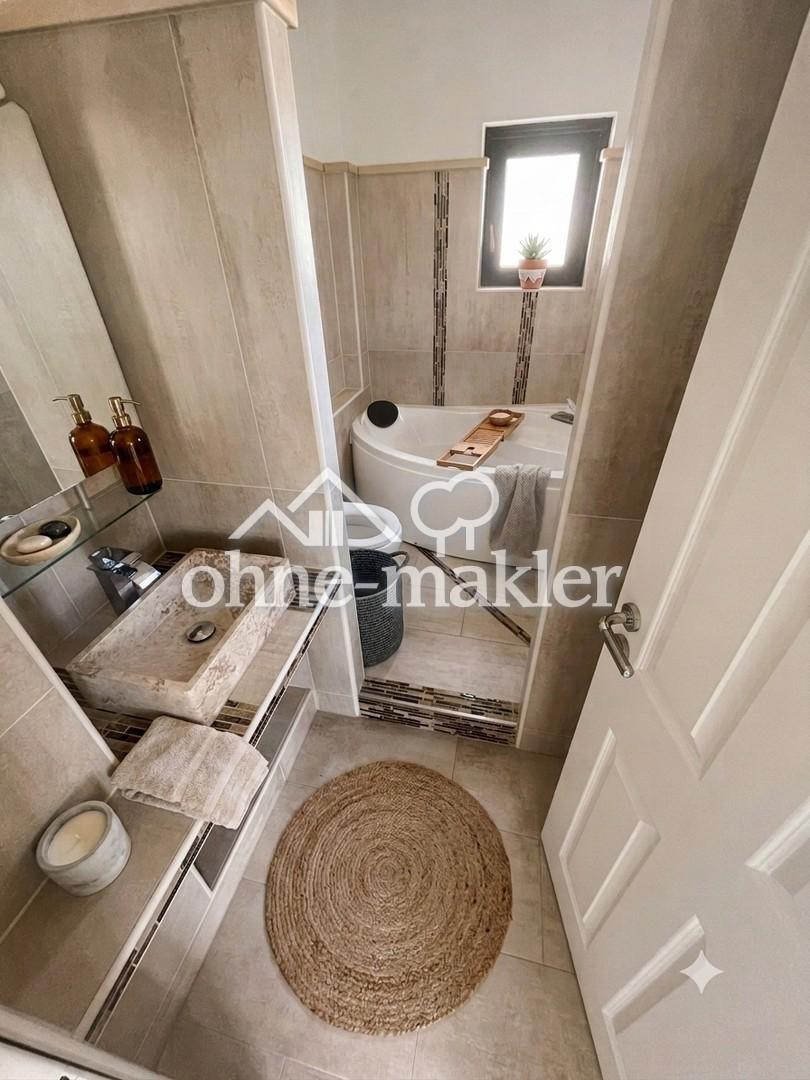 Renovierte möblierte 3,5 Zi-Wohnung 80m2 mit Garten im 1.OG / Nähe Frankfurt / ab sofort - Photo 5