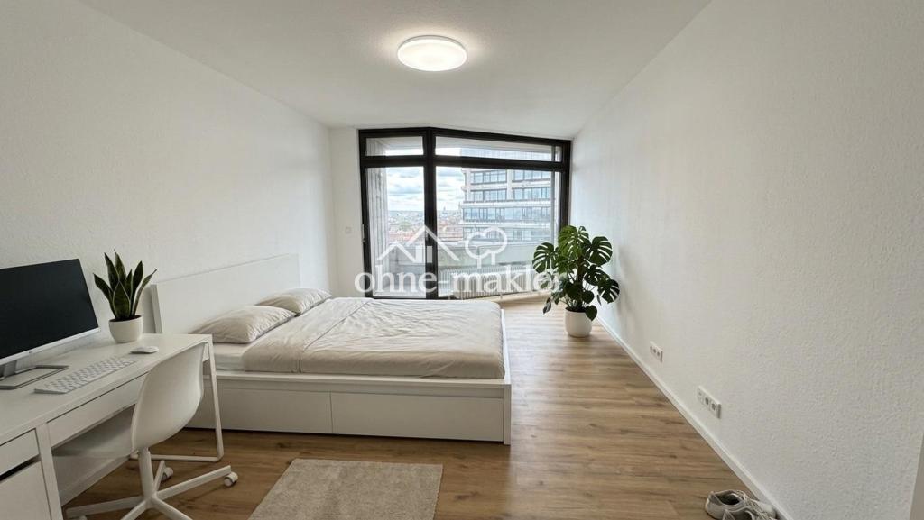 All-Inclusive: Frisch saniertes, vollmöbliertes Studio im 11. OG mit spektakulärem Stadtblick - Photo 1