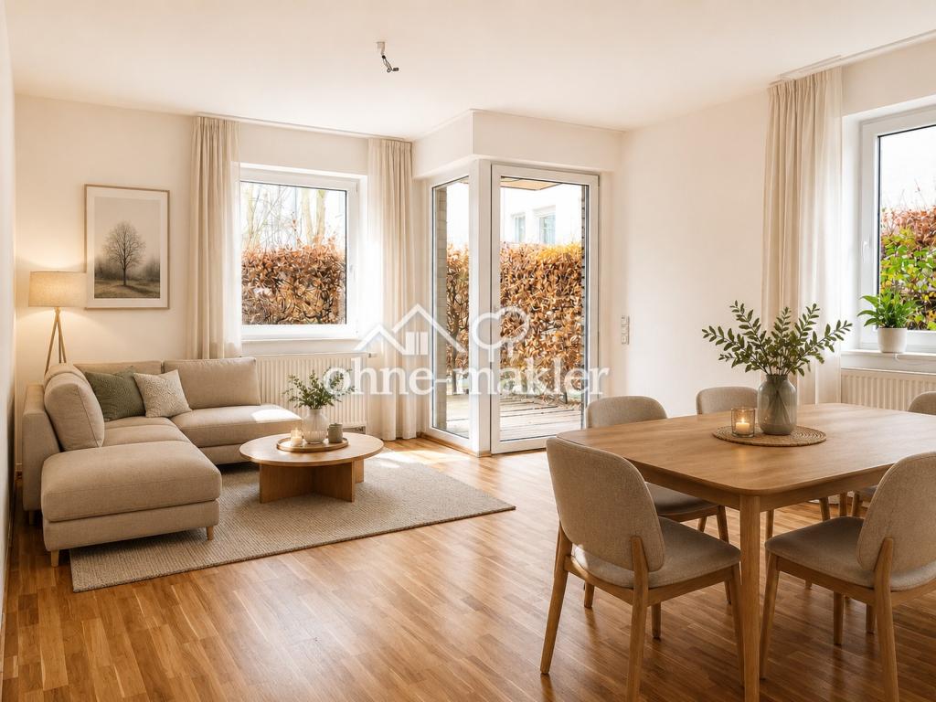 Barrierefreie 2 ZKB mit Küche & Terrasse - ruhig & zentral - Photo 1