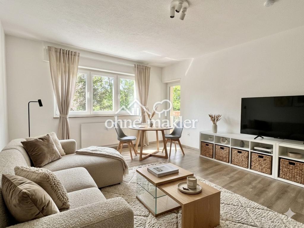 Kernsanierte 3-Zimmer-Wohnung mit Balkon in Stuttgart-Ost, Halbhöhenlage - Foto 2