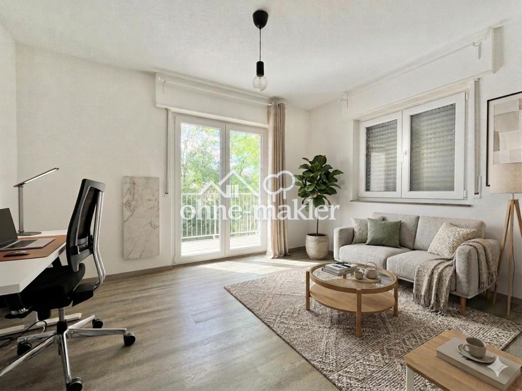 Kernsanierte 3-Zimmer-Wohnung mit Balkon in Stuttgart-Ost, Halbhöhenlage - Foto 1