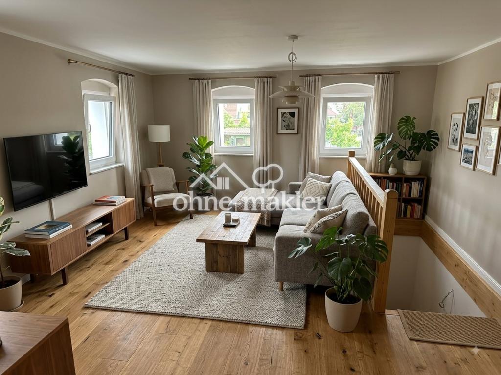 Wohnen wie im Eigenheim: 5-Raum-Maisonette, Terrasse, Garten, Erstbezug, Energiesparhaus - Foto 2