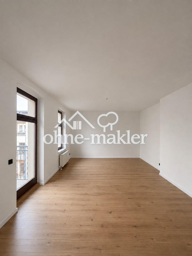 Erstbezug nach Sanierung: Großzügige 2-Zimmer-Altbauwohnung mit Balkon, Aufzug & Einbauküche am Dom - Foto 1