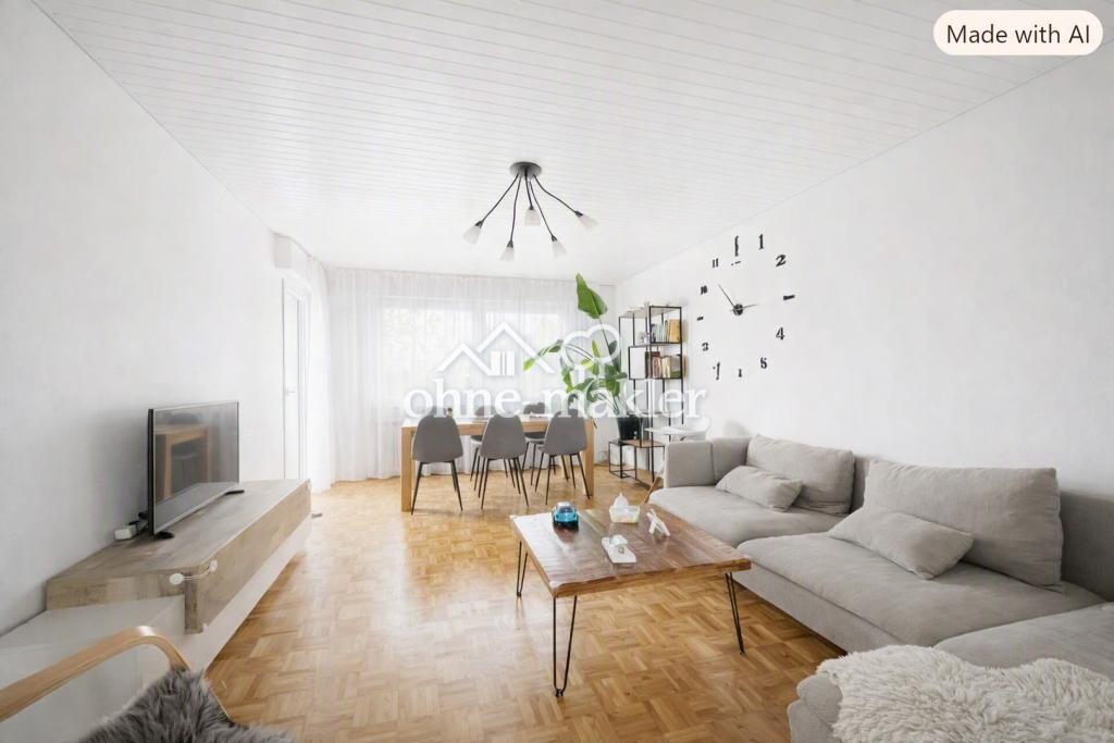 Erstbezug nach Sanierung - 3 Zimmer-Wohnung mit Sonnenbalkon - Photo 1