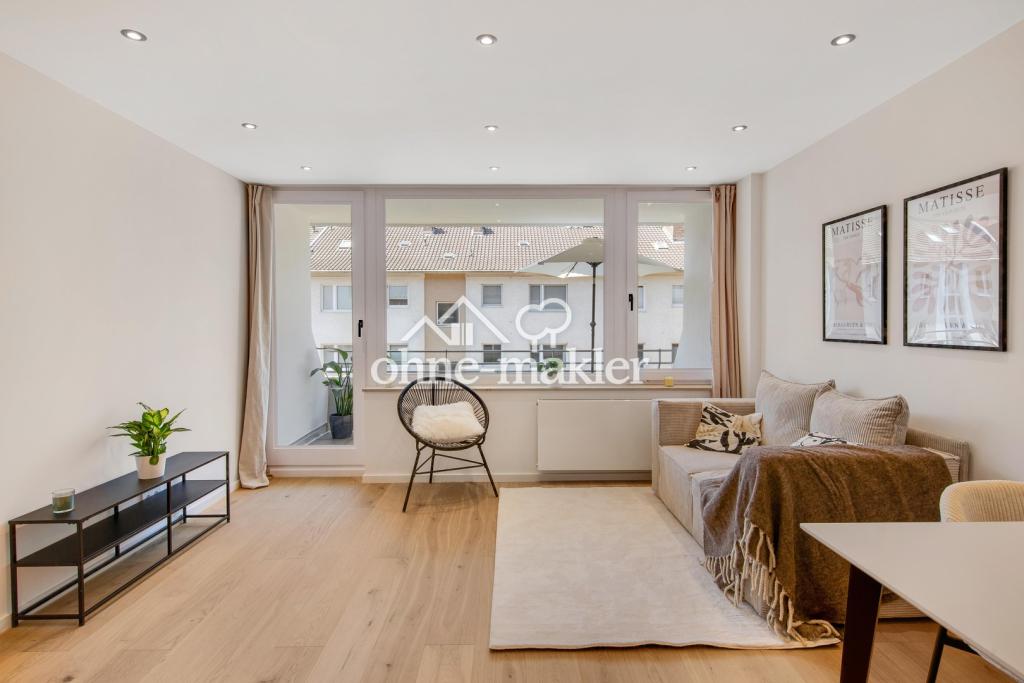 Erstbezug nach Kernsanierung: Exklusive Designerwohnung mit EBK, Balkon & TG-Stellplatz - Foto 1