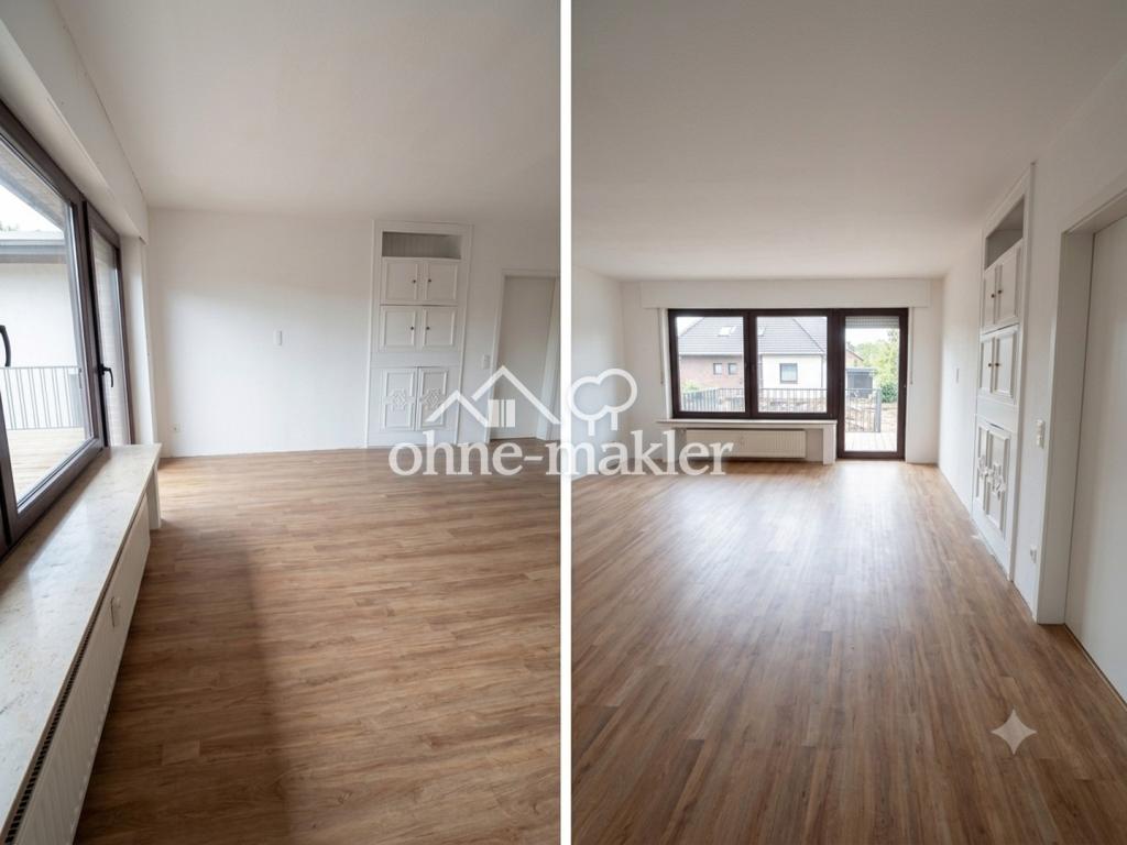 Großzügige 2-Zimmer-Erdgeschosswohnung mit eigener Terrasse, Garten & Garage in Duisburg-Baerl - Foto 2