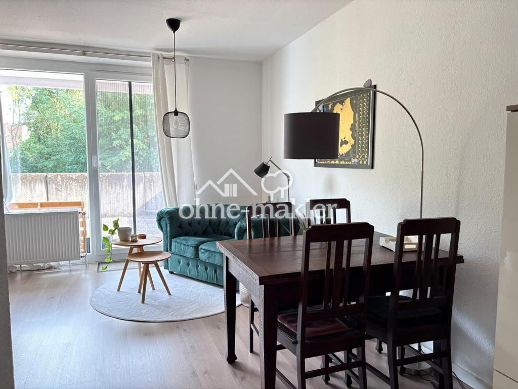 Helle 1-Zimmer-Wohnung mit großem Balkon, Einbauküche & Stellplatz in zentraler Lage - Photo 1