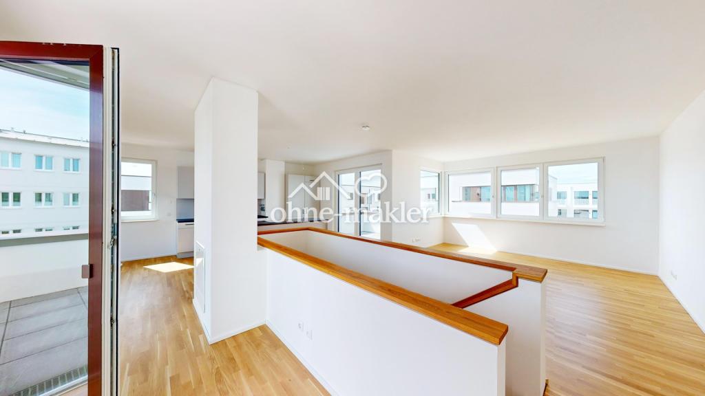 Hochwertige Maisonettewohnung mit 5 Zimmern, Balkon & Fußbodenheizung (M2 W68) in Basdorf - Photo 2