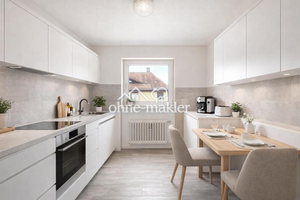 Modernisierte 3-Zimmer-Wohnung mit neuer Einbauküche & Balkon in Heilbronn-Sontheim - Photo 3