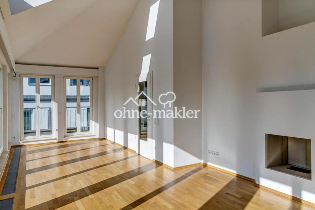 Lichtdurchflutete Penthouse-Wohnung mit Dachterrasse unweit der Münchener City - Foto 2