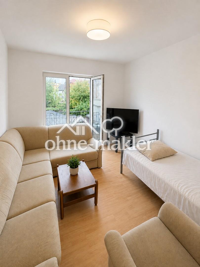 Direkt einziehen: 1-Zimmer-Wohnung mit Balkon und Küchenzeile - Foto 1