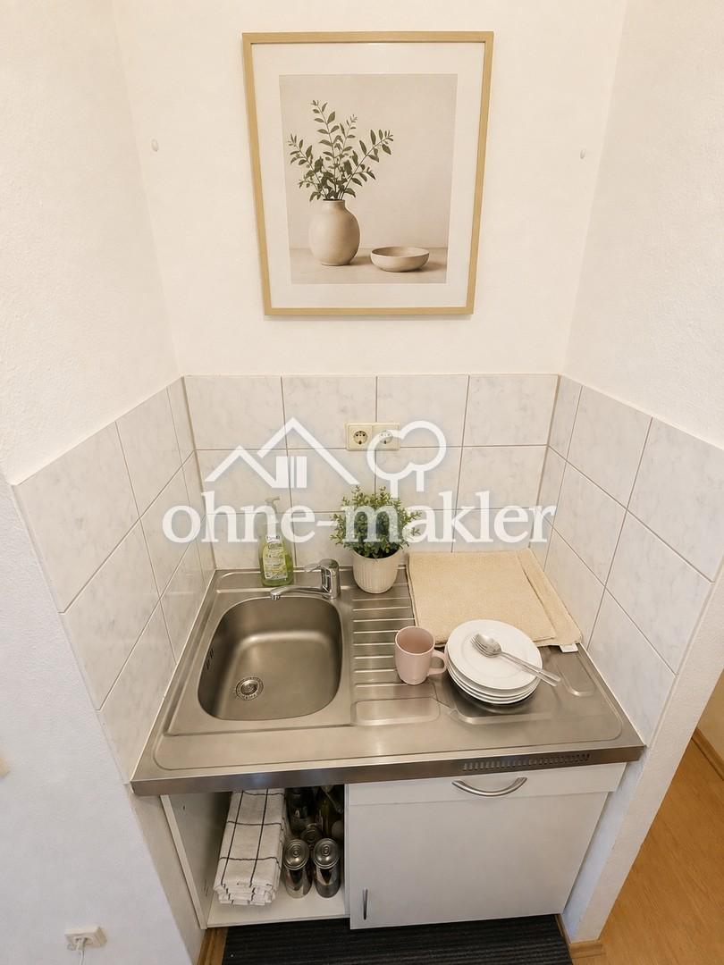 Direkt einziehen: 1-Zimmer-Wohnung mit Balkon und Küchenzeile - Foto 3