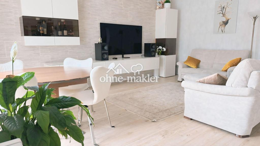Hochwertige teilmöblierte 3-Zimmer-Wohnung mit Balkon - Photo 1