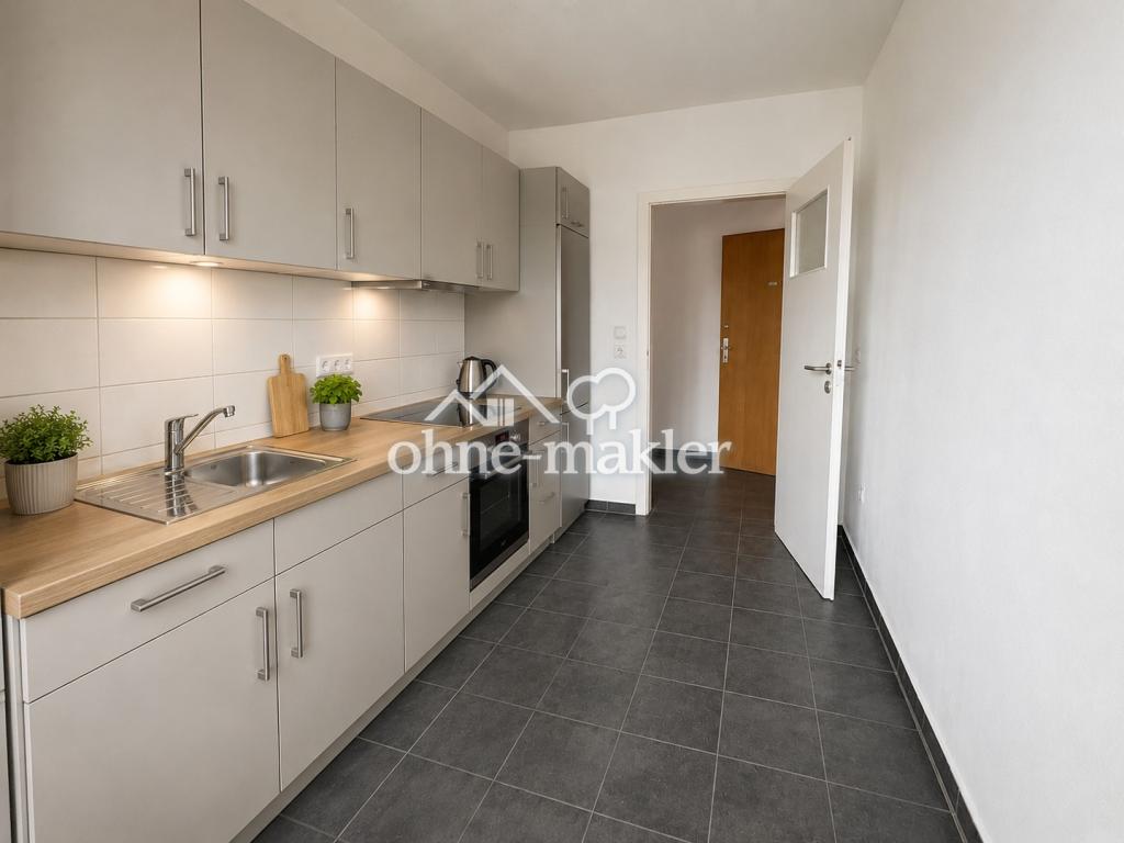 Helle 2-Zimmer-Wohnung mit Tageslichtbad in ruhiger Lage von Oberhausen - Foto 3