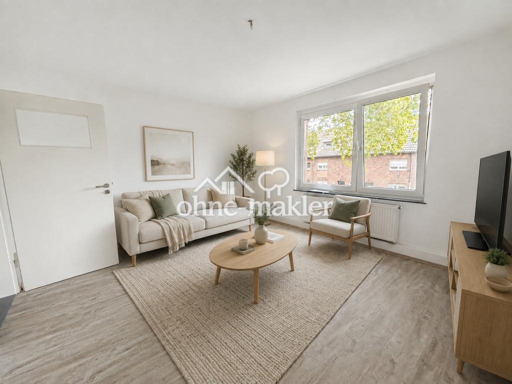 Helle 2-Zimmer-Wohnung mit Tageslichtbad in ruhiger Lage von Oberhausen - Foto 1