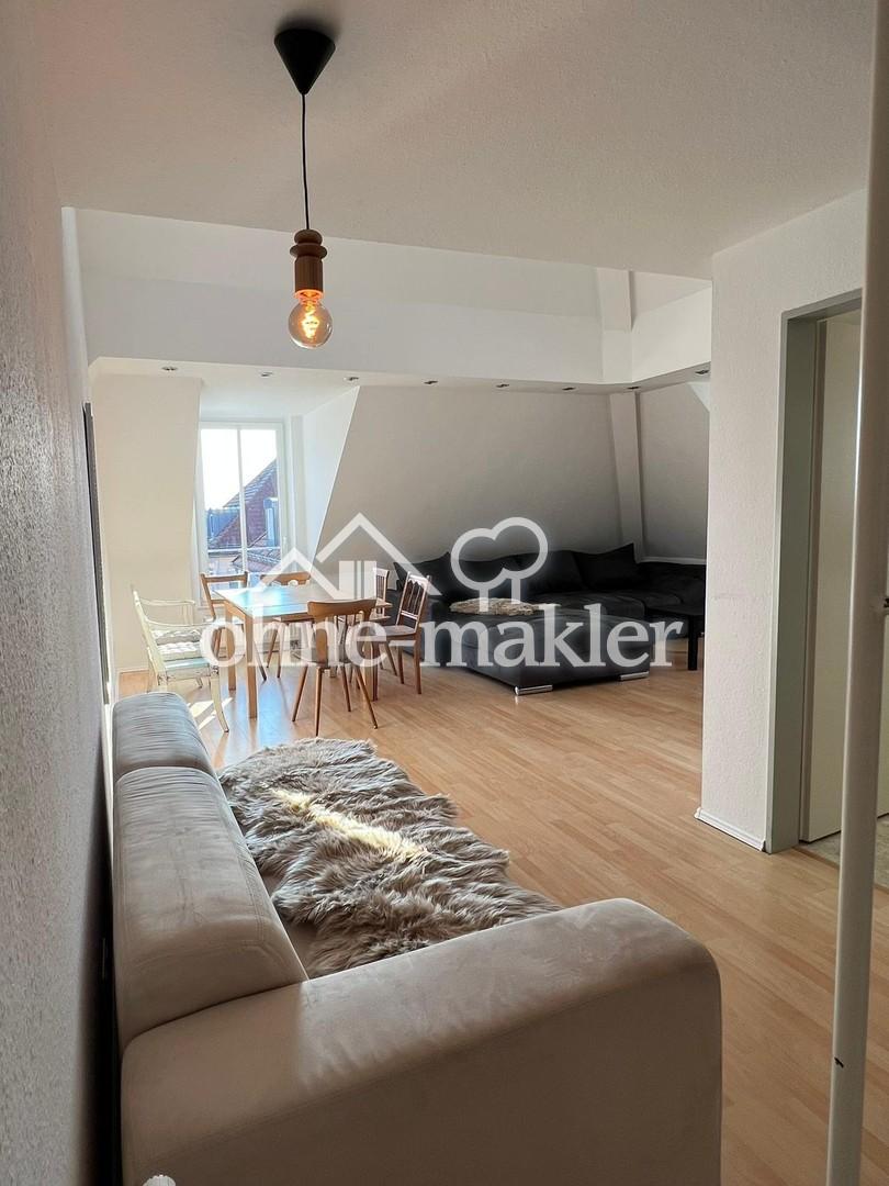 Helle 62 m² Galeriewohnung mit Einbauküche & Stellplatz in Weingarten - Photo 3