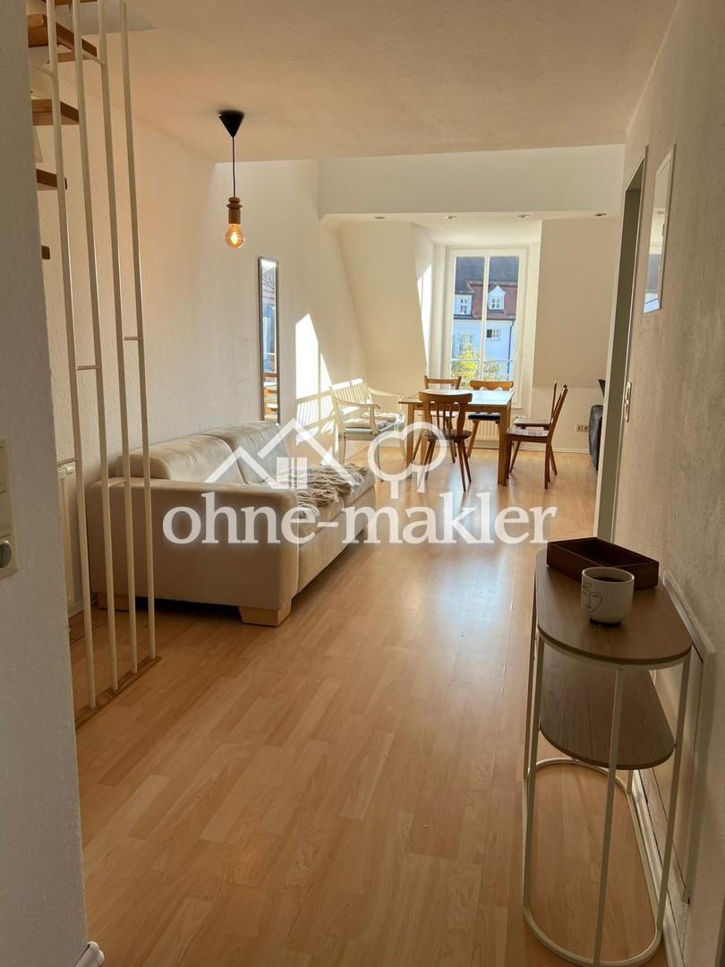 Helle 62 m² Galeriewohnung mit Einbauküche & Stellplatz in Weingarten - Photo 1